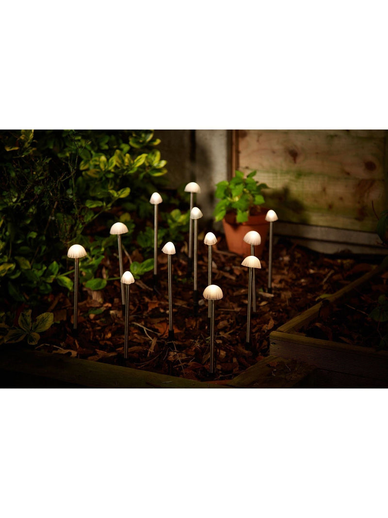 SolarCentre solar mushroom lights set of 12, UK version