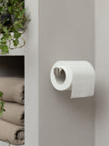 Robert Welch Burford toilet roll holder fixed silver - British product