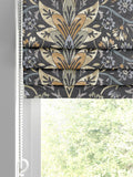 Roman blind Indigo Blue Langley, UK version