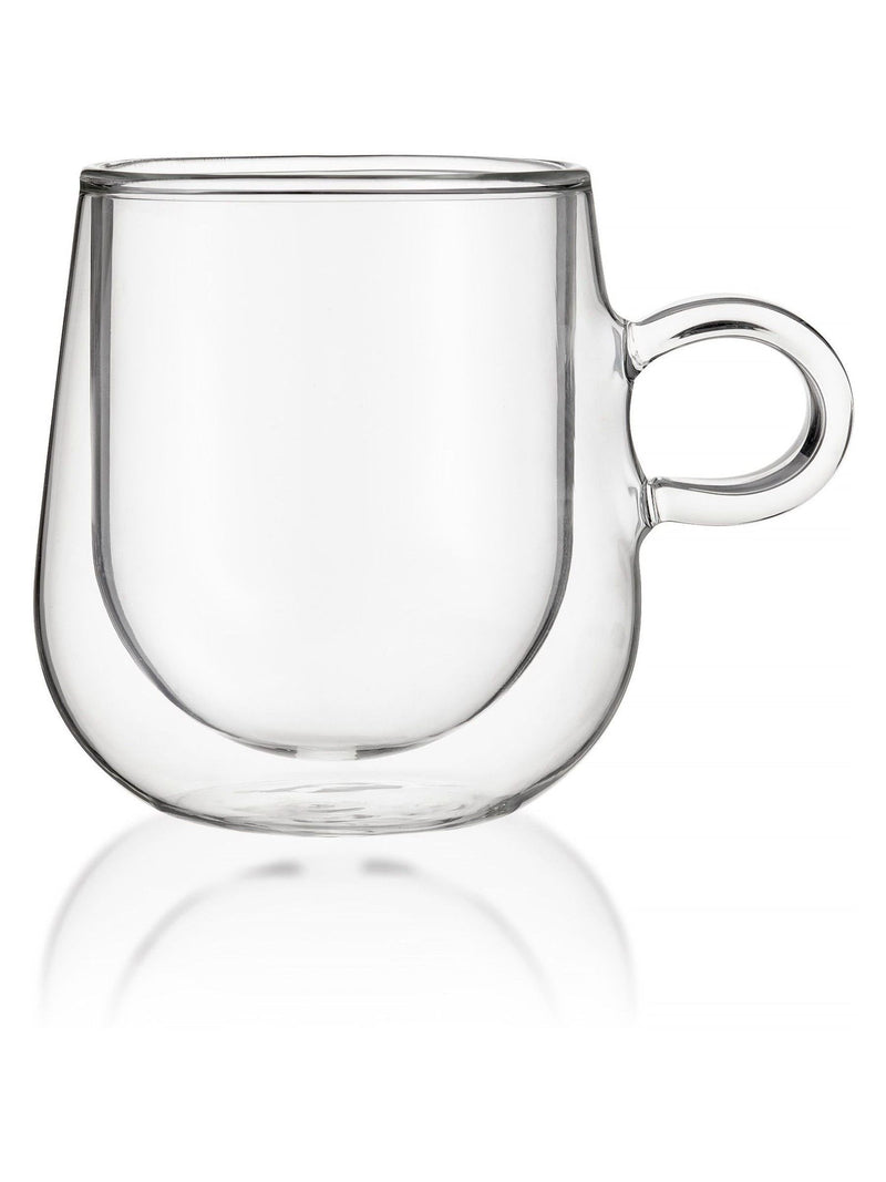 Judge Clear Duo Double Walled latte glass set 325ml, UK version