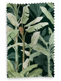 Graham & Brown emerald green Borneo Roman blind (British brand)