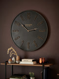 Stamford bronze wall clock 60cm - British product