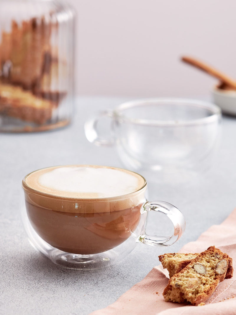 Judge double-walled cappuccino glass set 250ml, UK version