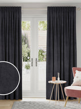 Next Graphite Grey Jangga Made to Measure Curtains- Buy online at McGrocer
