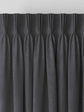 Graphite Grey Jangga made to measure curtains - British product
