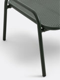 La Redoute Lysa aluminium coffee table footrest 73cm, imported from the UK