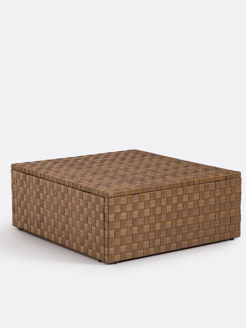 La Redoute Intérieurs Brown Alzéna garden coffee table, imported from the UK
