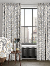 Next Grey Halo Made To Measure Curtains- Buy online at McGrocer