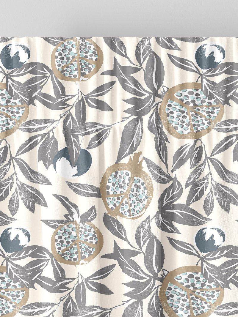 Grey Halo made to measure curtains - British product