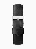 Accurist Black Classic Leather Strap Analogue Watch - British product