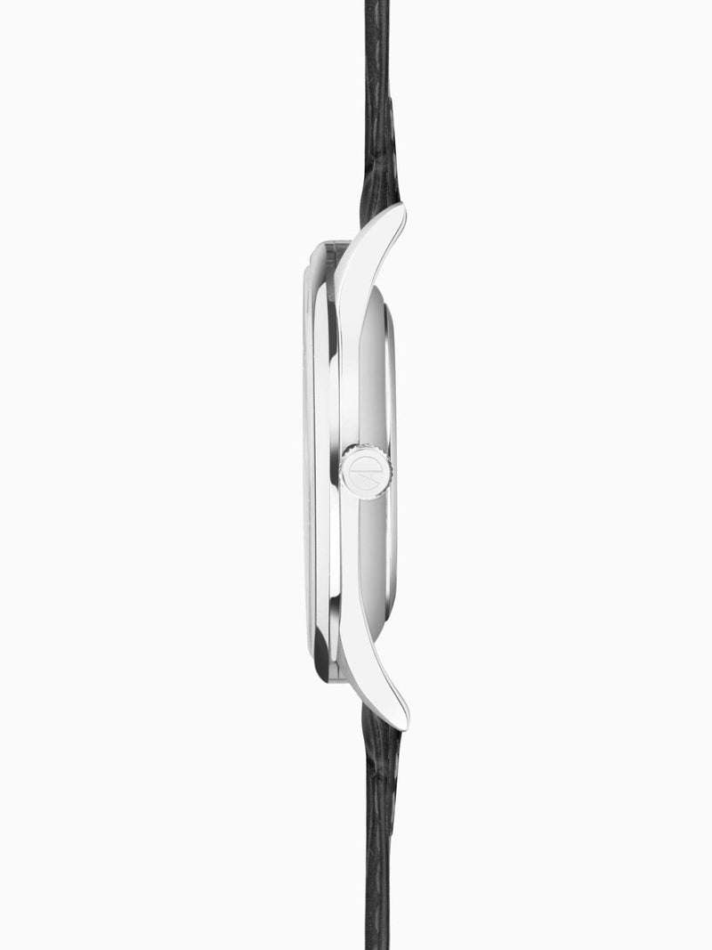 Accurist Black Classic Leather Strap Analogue Watch - British product