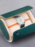 Accurist Black Classic Leather Strap Analogue Watch - British product