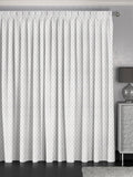 Haines grey made to measure curtains, imported from the UK