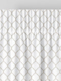 Haines grey made to measure curtains, imported from the UK
