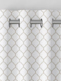 Haines grey made to measure curtains, imported from the UK