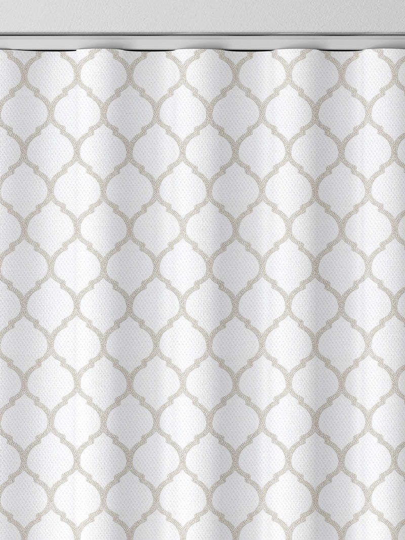 Haines grey made to measure curtains, imported from the UK