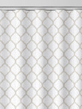 Haines grey made to measure curtains, imported from the UK