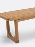 La Redoute Intérieurs Douve outdoor dining bench 160cm - British product