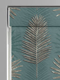 Sellus forest green roman blind (British brand)