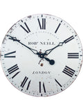 Brookpace Lascelles Cream open faced wall clock Large - British product