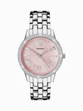 Sekonda pink alloy bracelet watch 33mm (British brand)