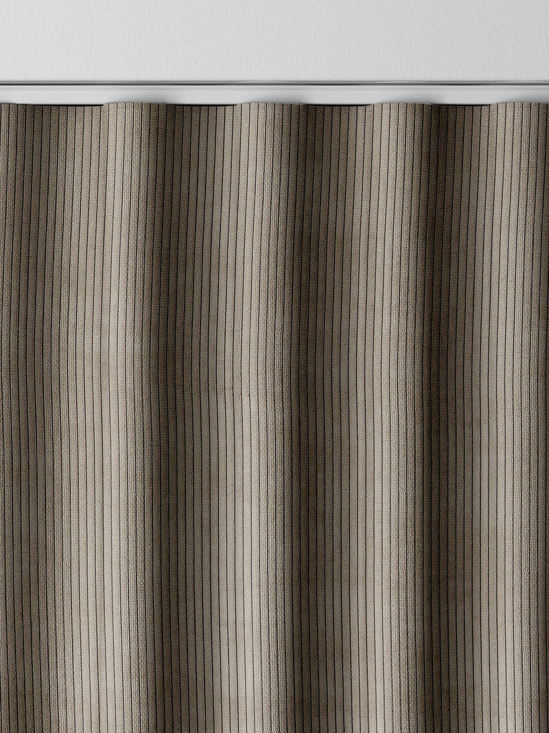 Jangga stone natural corduroy effect curtains, imported from the UK