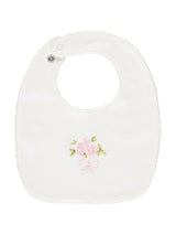 Next Emile Et Rose Pink Floral Print & Embroidered 100% Cotton Bib Gift Set- Buy online at McGrocer