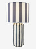 Dar Lighting blue ceramic table lamp H38cm - British product