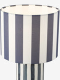 Dar Lighting blue ceramic table lamp H38cm - British product