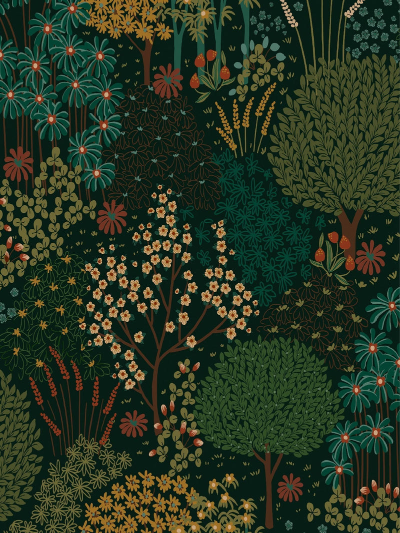 Graham & Brown Green Fable wallpaper 10m (British brand)
