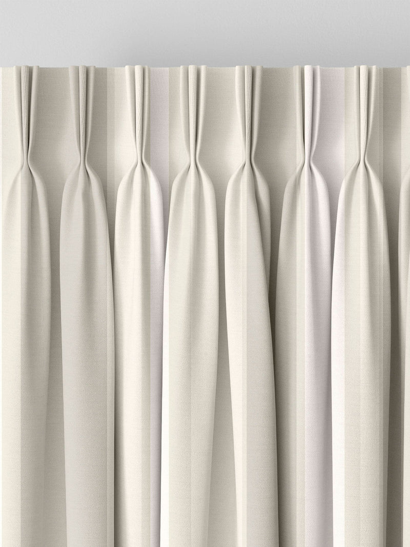 Huddson cream stripe curtains - British product