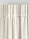Huddson cream stripe curtains - British product