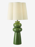 Dar Lighting Jordana green ceramic table lamp 52cm - British product