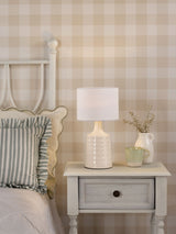 Next Dar Lighting Inci Cream Ceramic Twin Pack Table Lamps- Buy online at McGrocer
