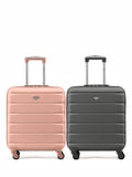 Flight Knight cabin suitcase set rose gold charcoal - British product