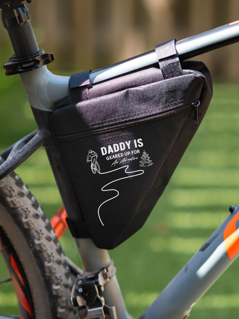 Oakdene waterproof personalised bike bag, imported from the UK