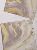 Set of 2 Natural Galaxy Glass Placemats