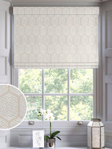 Next Natural Logan Made to Measure Roman Blinds- Buy online at McGrocer