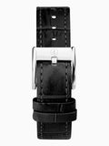 Accurist Analogue Watch Black Leather Strap - British product