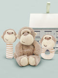 Babyblooms three monkey soft toy gift set - British product