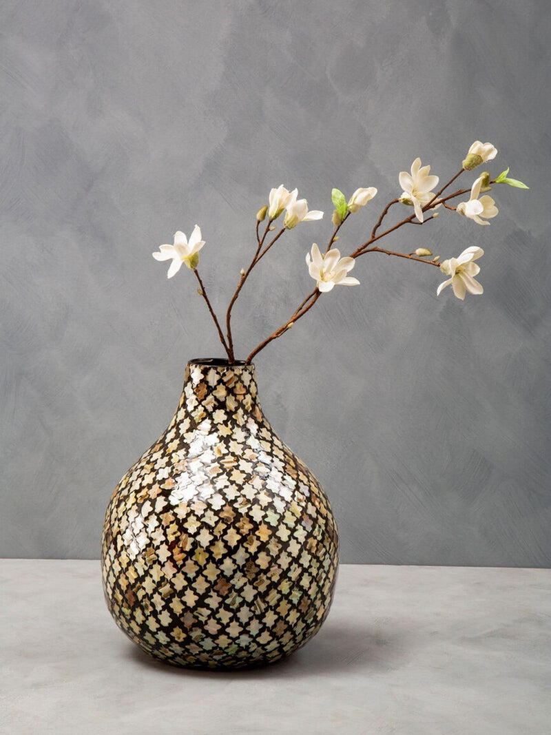 Fifty Five South Bronze Complements decorative vase - British product