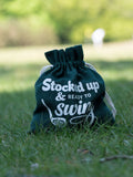 Oakdene hybrid golf ball set in green drawstring bag (British brand)