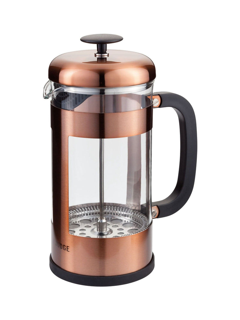 Judge Copper 8 Cup Glass Cafetiere, UK version