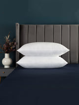 Next Slumberdown Set of 2 Medium Support White Pillows Feels Like Down- Buy online at McGrocer