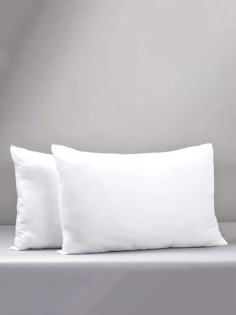 Slumberdown medium back sleeper pillows set of 2 white (British brand)