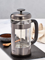 Next Stellar Judge Grey 8 Cup Glass Cafetiere- Buy online at McGrocer