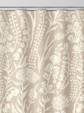 Jarrod made to measure cream floral curtains, imported from the UK
