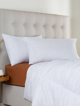 Next Slumberdown Climate Control Medium Back Sleeper Pillows Set of 2 White- Buy online at McGrocer
