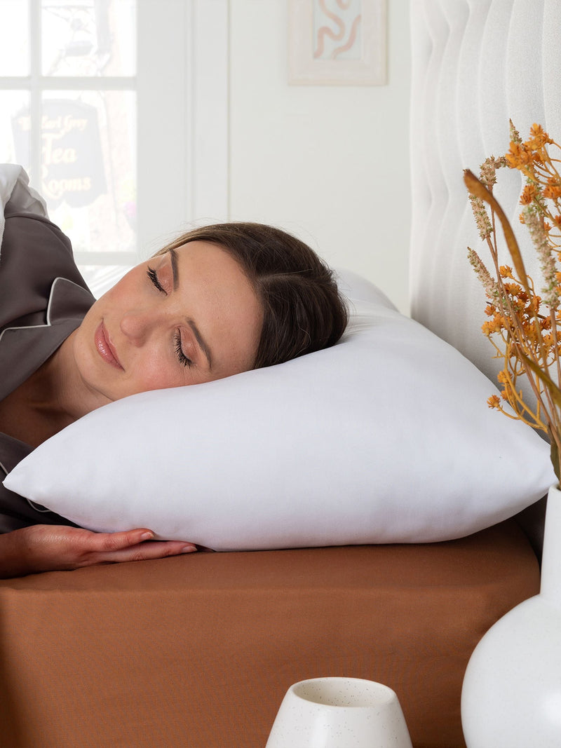 Slumberdown white climate control pillows set of 2, imported from the UK