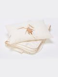 The Little Green Sheep 4 Tog cot bed wool duvet 120 x 140cm (British brand)